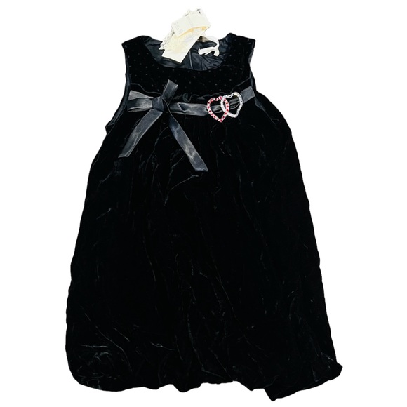 MONNALISA*Black Velvet Dress**Age 10**$271 - Picture 2 of 10